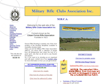 Tablet Screenshot of mrca.com.au